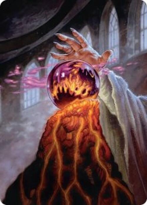 Palantir of Orthanc Art Card, Art Series: The Hobbit 37