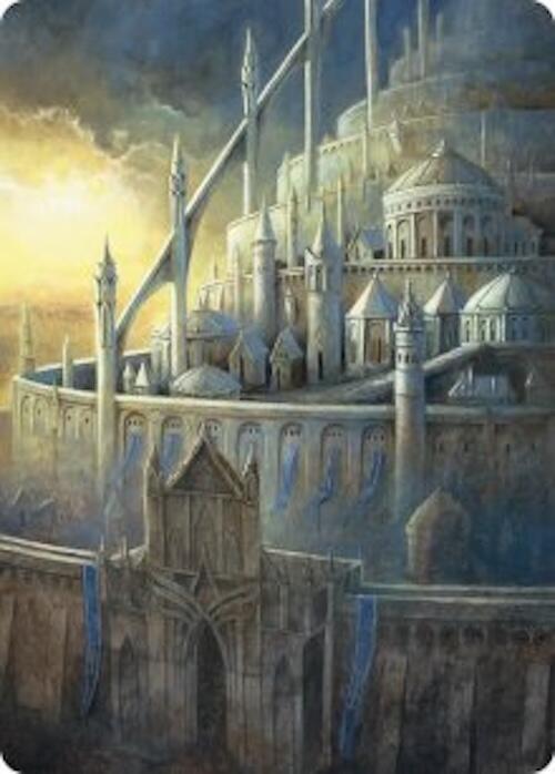 Minas Tirith Art Card, Art Series: The Hobbit 38