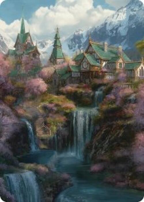 Rivendell Art Card, Art Series: The Hobbit 40