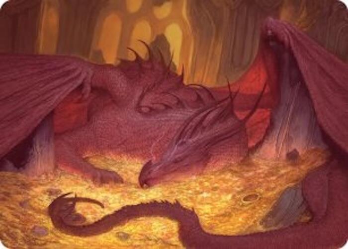 Smaug the Magnificent Art Card, Art Series: The Hobbit 43