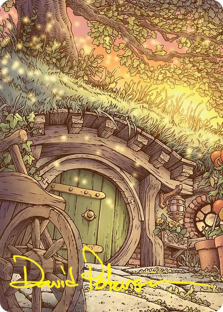 Plains (Summer) Art Card (Gold-Stamped Signature), Art Series: The Hobbit 45