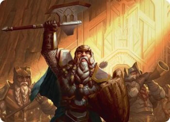 Thorin, Company's Leader Art Card, Art Series: The Hobbit 47