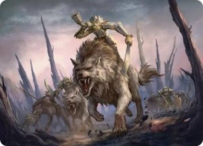 Signal the Onslaught Art Card, Art Series: The Hobbit 52