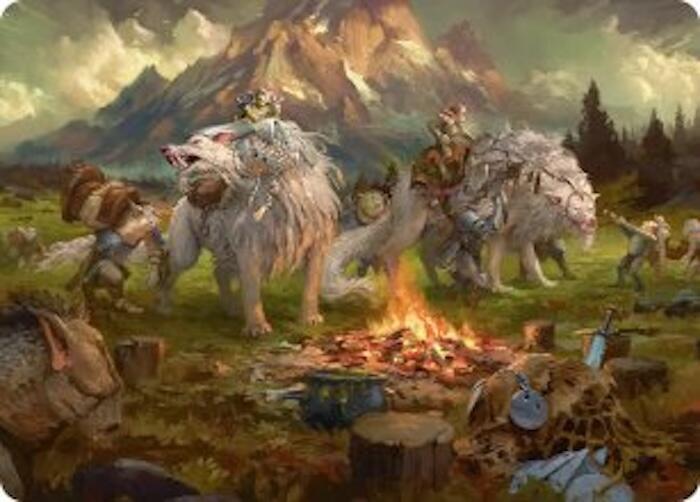 Mount Gundabad Mobilizes Art Card, Art Series: The Hobbit 54