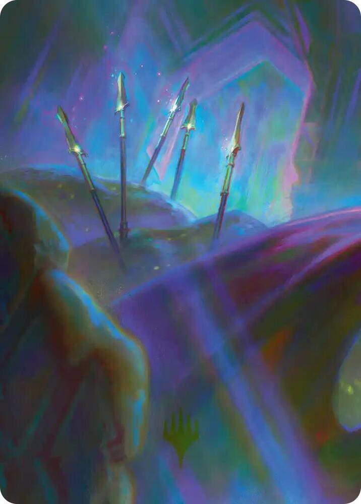 Long-Lost Lances Art Card (7/12), Art Series: The Hobbit 7