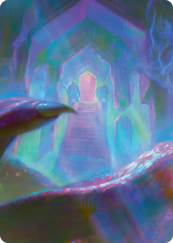 Dragon-Cursed Halls Art Card (8/12), Art Series: The Hobbit 8