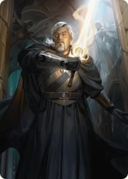 Odric, Lunarch Marshal Art Card, Art Series: Innistrad Remastered 1