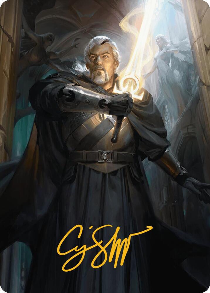 Odric, Lunarch Marshal Art Card (Gold-Stamped Signature), Art Series: Innistrad Remastered 1