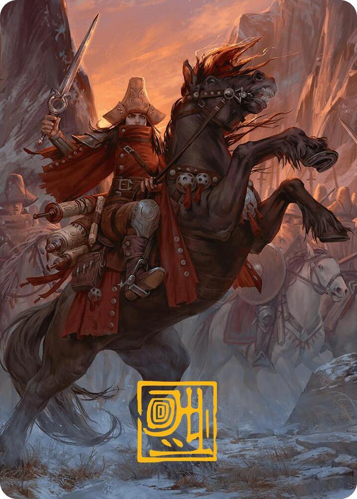 Zealous Conscripts Art Card (Gold-Stamped Signature), Art Series: Innistrad Remastered 12