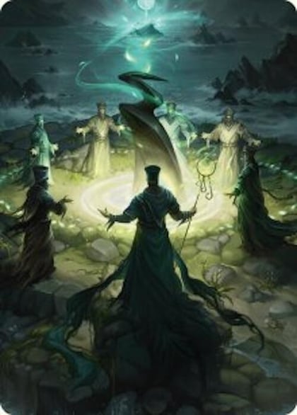 Cryptolith Rite Art Card, Art Series: Innistrad Remastered 14