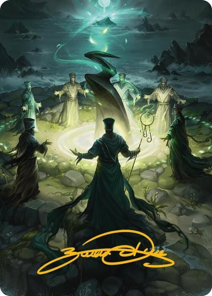 Cryptolith Rite Art Card (Gold-Stamped Signature), Art Series: Innistrad Remastered 14