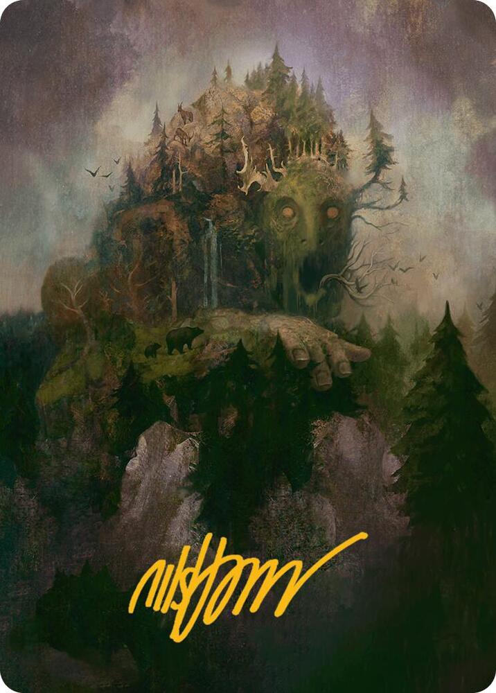 Cultivator Colossus Art Card (Gold-Stamped Signature), Art Series: Innistrad Remastered 15