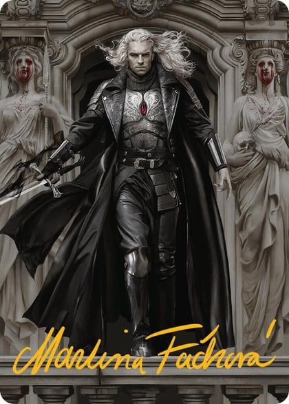 Sorin, Imperious Bloodlord Art Card (Gold-Stamped Signature), Art Series: Innistrad Remastered 18
