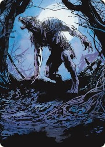 Krallenhorde Howler Art Card, Art Series: Innistrad Remastered 19