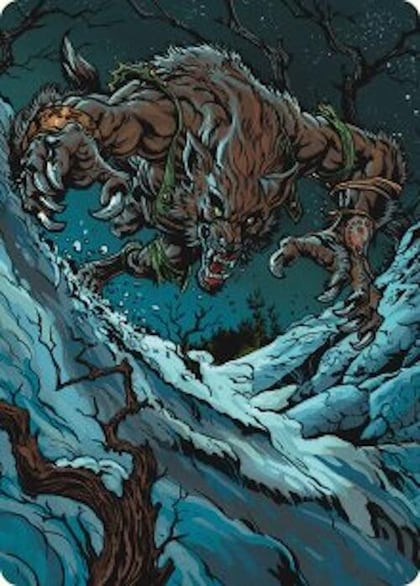 Ravager of the Fells Art Card, Art Series: Innistrad Remastered 21
