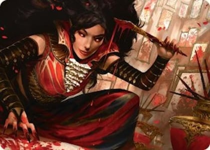 Blood Artist Art Card, Art Series: Innistrad Remastered 22