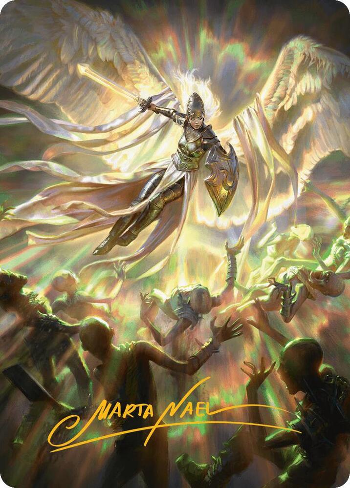Vanquish the Horde Art Card (Gold-Stamped Signature), Art Series: Innistrad Remastered 4