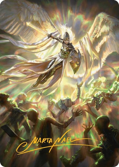 Vanquish the Horde Art Card (Gold-Stamped Signature), Art Series: Innistrad Remastered 4