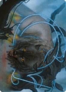 Bind the Monster Art Card, Art Series: Kaldheim 11