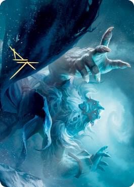 Cyclone Summoner Art Card (Gold-Stamped Signature), Art Series: Kaldheim 13