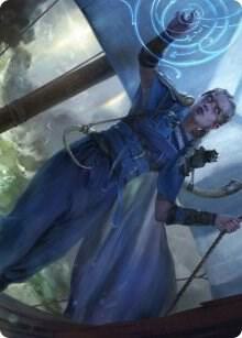 Inga Rune-Eyes Art Card, Art Series: Kaldheim 16