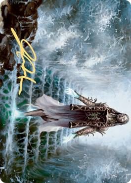 Karfell Harbinger Art Card (Gold-Stamped Signature), Art Series: Kaldheim 17