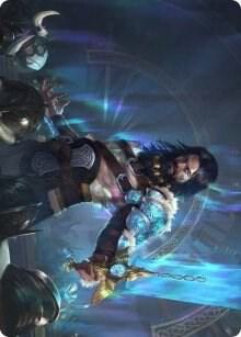 Halvar, God of Battle Art Card, Art Series: Kaldheim 2