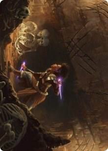 Dogged Pursuit Art Card, Art Series: Kaldheim 21