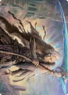 Egon, God of Death Art Card, Art Series: Kaldheim 24