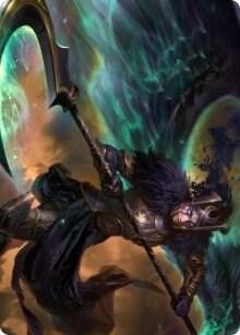 Vengeful Reaper Art Card, Art Series: Kaldheim 29