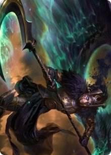 Vengeful Reaper Art Card, Art Series: Kaldheim 29