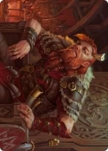 Arni Brokenbrow Art Card, Art Series: Kaldheim 30