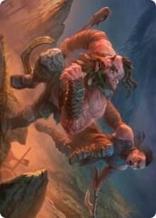 Dwarven Reinforcements Art Card, Art Series: Kaldheim 33