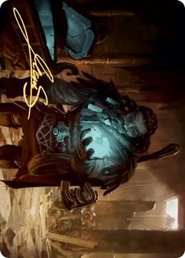 Vault Robber Art Card (Gold-Stamped Signature), Art Series: Kaldheim 40
