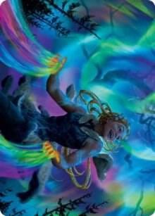 Esika, God of the Tree Art Card, Art Series: Kaldheim 43