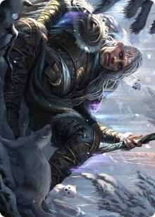Jorn, God of Winter Art Card, Art Series: Kaldheim 47