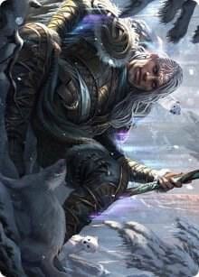 Jorn, God of Winter Art Card, Art Series: Kaldheim 47