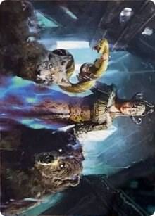Kolvori, God of Kinship Art Card, Art Series: Kaldheim 48