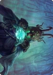 Masked Vandal Art Card, Art Series: Kaldheim 49