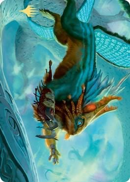 Toski, Bearer of Secrets Art Card (Gold-Stamped Signature), Art Series: Kaldheim 52