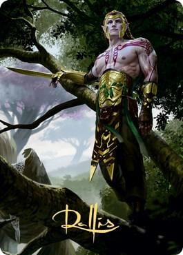 Tyvar Kell Art Card (Gold-Stamped Signature), Art Series: Kaldheim 53