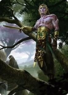 Tyvar Kell Art Card, Art Series: Kaldheim 53