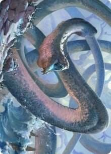 Koma, Cosmos Serpent Art Card (60/81), Art Series: Kaldheim 60