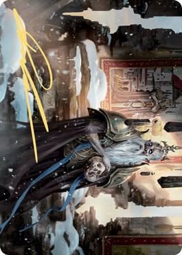 Narfi, Betrayer King Art Card (Gold-Stamped Signature), Art Series: Kaldheim 62