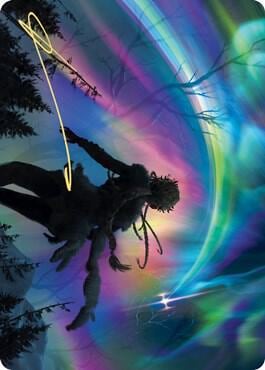 The Prismatic Bridge Art Card (Gold-Stamped Signature), Art Series: Kaldheim 64