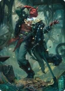 Tibalt, Cosmic Impostor Art Card, Art Series: Kaldheim 67