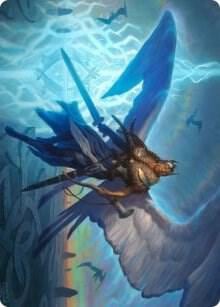 Righteous Valkyrie Art Card, Art Series: Kaldheim 6