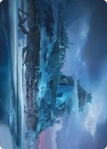 Port of Karfell Art Card, Art Series: Kaldheim 72