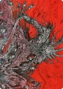 Varragoth, Bloodsky Sire Art Card, Art Series: Kaldheim 78