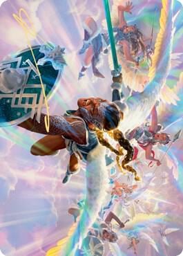 Starnheim Unleashed Art Card (Gold-Stamped Signature), Art Series: Kaldheim 8